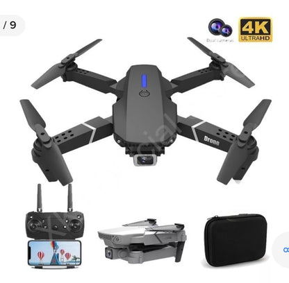 Dron Drone E88 Camara Frontal